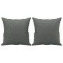 Juego de sofás con cojines 2 piezas tela gris oscuro de , Sofás - Ref: Foro24-3202135, Precio: 537,28 €, Descuento: %