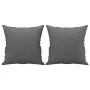 Sofa set with cushions 2 pieces dark gray fabric by , Sofas - Ref: Foro24-3202135, Price: 509,41 €, Discount: %