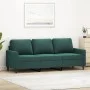Sofá de 3 plazas terciopelo verde oscuro 180 cm de , Sofás - Ref: Foro24-359211, Precio: 280,08 €, Descuento: %
