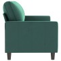 Sofá de 3 plazas terciopelo verde oscuro 180 cm de , Sofás - Ref: Foro24-359211, Precio: 274,65 €, Descuento: %