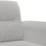 Sofá de 2 plazas de tela de microfibra gris claro 140 cm de , Sofás - Ref: Foro24-359562, Precio: 200,82 €, Descuento: %