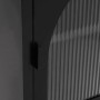 Mesitas de noche 2 unidades vidrio y acero negro 50x35x60 cm de , Mesitas de noche - Ref: Foro24-3211825, Precio: 198,29 €, D...