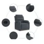 Sillón reclinable de terciopelo gris oscuro de , Sillones - Ref: Foro24-373501, Precio: 234,12 €, Descuento: %