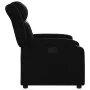 Sillón reclinable de cuero sintético negro de , Sillones - Ref: Foro24-373560, Precio: 221,05 €, Descuento: %