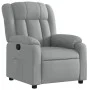 Sillón reclinable de tela gris claro de , Sillones - Ref: Foro24-373574, Precio: 234,44 €, Descuento: %