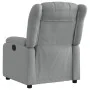Sillón reclinable de tela gris claro de , Sillones - Ref: Foro24-373574, Precio: 234,44 €, Descuento: %