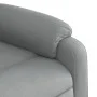 Sillón reclinable de tela gris claro de , Sillones - Ref: Foro24-373574, Precio: 234,44 €, Descuento: %