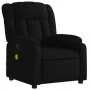Sillón reclinable de masaje de tela negro de , Sillones - Ref: Foro24-373588, Precio: 218,94 €, Descuento: %