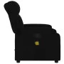 Sillón reclinable de masaje de tela negro de , Sillones - Ref: Foro24-373588, Precio: 218,94 €, Descuento: %