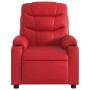 Sillón de masaje reclinable cuero sintético rojo de , Sillones - Ref: Foro24-374145, Precio: 227,54 €, Descuento: %