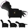 Sillón reclinable de masaje de tela negro de , Sillones - Ref: Foro24-374158, Precio: 249,97 €, Descuento: %