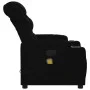 Black Fabric Massage Recliner by , Armchairs - Ref: Foro24-374158, Price: 245,55 €, Discount: %