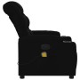 Sillón reclinable de masaje de tela negro de , Sillones - Ref: Foro24-374158, Precio: 249,97 €, Descuento: %