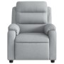 Sillón reclinable eléctrico tela gris claro de , Sillones - Ref: Foro24-3204956, Precio: 285,05 €, Descuento: %