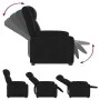 Sillón reclinable elevable cuero artificial negro de , Sillones - Ref: Foro24-3205150, Precio: 311,73 €, Descuento: %