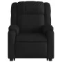 Sillón reclinable elevable cuero artificial negro de , Sillones - Ref: Foro24-3205150, Precio: 311,73 €, Descuento: %
