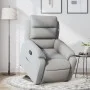 Light Gray Fabric Liftable Recliner by , Armchairs - Ref: Foro24-3204980, Price: 329,14 €, Discount: %