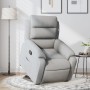 Sillón reclinable elevable de tela gris claro de , Sillones - Ref: Foro24-3204980, Precio: 305,60 €, Descuento: %