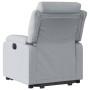 Sillón reclinable elevable de tela gris claro de , Sillones - Ref: Foro24-3204980, Precio: 305,60 €, Descuento: %