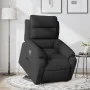 Black Fabric Liftable Recliner by , Armchairs - Ref: Foro24-3204982, Price: 298,60 €, Discount: %