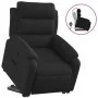 Sillón reclinable elevable tela negro de , Sillones - Ref: Foro24-3204982, Precio: 298,60 €, Descuento: %