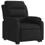 Sillón reclinable elevable tela negro de , Sillones - Ref: Foro24-3204982, Precio: 298,60 €, Descuento: %