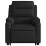 Sillón reclinable elevable tela negro de , Sillones - Ref: Foro24-3204982, Precio: 265,37 €, Descuento: %