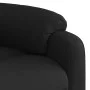 Sillón reclinable elevable tela negro de , Sillones - Ref: Foro24-3204982, Precio: 298,60 €, Descuento: %