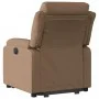 Sillón eléctrico reclinable elevable de tela marrón de , Sillones - Ref: Foro24-3205008, Precio: 371,68 €, Descuento: %
