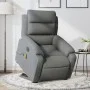 Sillón de masaje eléctrico reclinable elevable tela gris oscuro de , Sillones - Ref: Foro24-3205017, Precio: 386,67 €, Descue...