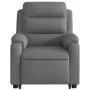 Sillón de masaje eléctrico reclinable elevable tela gris oscuro de , Sillones - Ref: Foro24-3205017, Precio: 386,67 €, Descue...