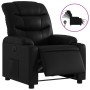 Sillón reclinable eléctrico de cuero sintético negro de , Sillones - Ref: Foro24-3206585, Precio: 256,19 €, Descuento: %