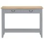 Gray wooden console table 110x35x80 cm by vidaXL, Side tables - Ref: Foro24-249902, Price: 173,67 €, Discount: %