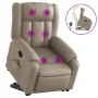 Sillón reclinable masaje pie cuero artificial color capuchino de , Sillones - Ref: Foro24-3205277, Precio: 309,76 €, Descuent...