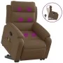 Silla de masaje reclinable de pie de tela marrón de , Sillones - Ref: Foro24-3204996, Precio: 346,75 €, Descuento: %