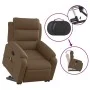 Silla de masaje reclinable de pie de tela marrón de , Sillones - Ref: Foro24-3204996, Precio: 346,75 €, Descuento: %