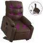 Sillón reclinable de masaje de pie de cuero sintético marrón de , Sillones - Ref: Foro24-3206608, Precio: 332,50 €, Descuento: %