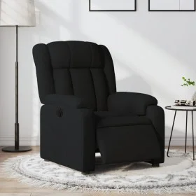 Sillón reclinable eléctrico de tela negro de , Sillones - Ref: Foro24-3205294, Precio: 251,72 €, Descuento: %