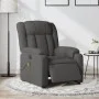 Sillón reclinable de masaje eléctrico tela gris oscuro de , Sillones - Ref: Foro24-3205305, Precio: 271,91 €, Descuento: %