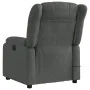 Sillón reclinable de masaje eléctrico tela gris oscuro de , Sillones - Ref: Foro24-3205305, Precio: 271,91 €, Descuento: %
