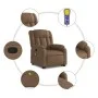 Silla de masaje reclinable de pie de tela marrón de , Sillones - Ref: Foro24-3205332, Precio: 321,73 €, Descuento: %