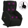 Sillón reclinable de masaje elevable tela negro de , Sillones - Ref: Foro24-3205330, Precio: 303,52 €, Descuento: %