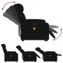 Sillón reclinable de masaje elevable tela negro de , Sillones - Ref: Foro24-3205330, Precio: 303,52 €, Descuento: %