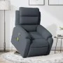 Sillón reclinable de masaje elevable terciopelo gris oscuro de , Sillones - Ref: Foro24-3205104, Precio: 323,93 €, Descuento: %