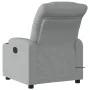 Sillón reclinable de masaje eléctrico tela gris claro de , Sillones - Ref: Foro24-3206636, Precio: 313,43 €, Descuento: %