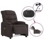 Elektrischer Massagesessel aus dunkelbraunem Stoff von , Sessel - Ref: Foro24-3206641, Preis: 313,66 €, Rabatt: %
