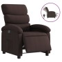 Sillón reclinable eléctrico tela marrón oscuro de , Sillones - Ref: Foro24-3203959, Precio: 232,90 €, Descuento: %