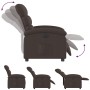 Sillón reclinable eléctrico tela marrón oscuro de , Sillones - Ref: Foro24-3203959, Precio: 232,90 €, Descuento: %