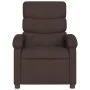 Sillón reclinable eléctrico tela marrón oscuro de , Sillones - Ref: Foro24-3203959, Precio: 241,83 €, Descuento: %