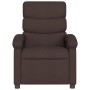 Sillón reclinable eléctrico tela marrón oscuro de , Sillones - Ref: Foro24-3203959, Precio: 232,90 €, Descuento: %